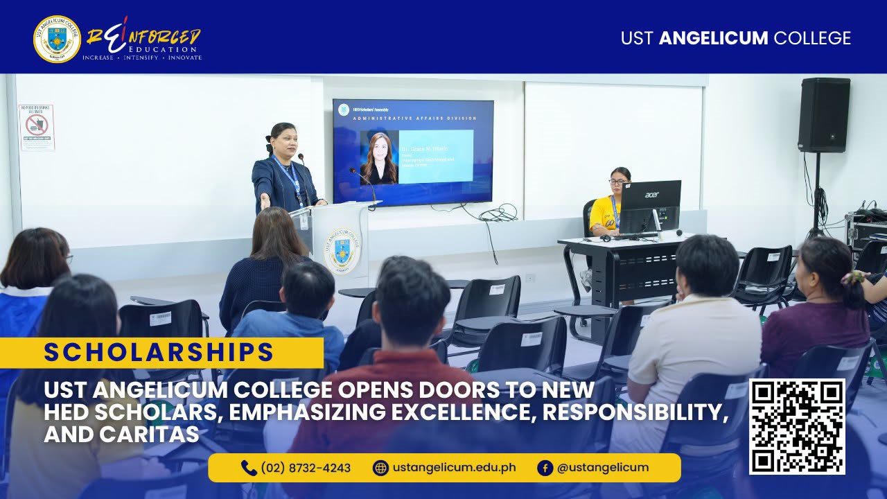 𝐔𝐒𝐓 𝐀𝐧𝐠𝐞𝐥𝐢𝐜𝐮𝐦 𝐂𝐨𝐥𝐥𝐞𝐠𝐞 𝐎𝐩𝐞𝐧𝐬 𝐃𝐨𝐨𝐫𝐬 𝐭𝐨 𝐍𝐞𝐰 𝐇𝐄𝐃 𝐒𝐜𝐡𝐨𝐥𝐚𝐫𝐬, 𝐄𝐦𝐩𝐡𝐚𝐬𝐢𝐳𝐢𝐧𝐠 𝐄𝐱𝐜𝐞𝐥𝐥𝐞𝐧𝐜𝐞, 𝐑𝐞𝐬𝐩𝐨𝐧𝐬𝐢𝐛𝐢𝐥𝐢𝐭𝐲, 𝐚𝐧𝐝 𝐂𝐚𝐫𝐢𝐭𝐚𝐬 